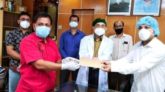 মাননীয় প্রধানমন্ত্রীর ত্রাণ তহবিলে ৫০ হাজার টাকা প্রদান করলো শ্রীমঙ্গল বিএমএ