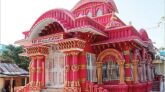 দৃষ্টিনন্দন স্থাপত্যে শ্রীমঙ্গলেশ্বরী কালি মন্দির