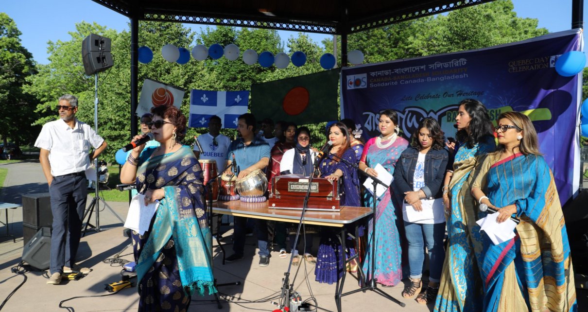 ক্যুইবেক ডে’তে সলিডারিটির বাংলাদেশ মেলা, হাজারও মানুষের ঢল