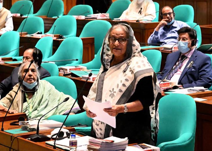 জনদুর্ভোগ কমাতে সরকার প্রয়োজনীয় ব্যবস্থা নিচ্ছে : সংসদে প্রধানমন্ত্রী