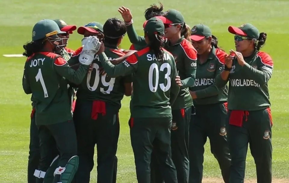 থাইল্যান্ডকে হারিয়ে বিশ্বকাপে বাংলাদেশ নারী দল