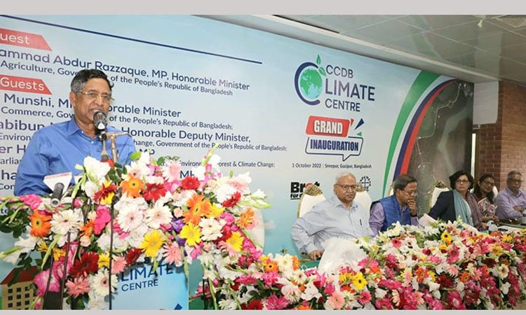 কৃষিতে জলবায়ু পরিবর্তনের বিরূপ প্রভাব মোকাবেলায় সরকার সর্বোচ্চ গুরুত্ব দিচ্ছে : কৃষিমন্ত্রী