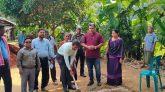 সাফ জয়ী রুপনা চাকমার জন্যে ঘর নির্মাণ কাজ শুরু