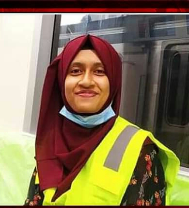 মেট্রোরেলের প্রথম নারী চালক লক্ষীপুরের মরিয়ম আফিজা