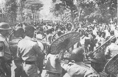 মধ্য ফেব্রুয়ারি’র রক্তস্নাত ছাত্র গণআন্দোলনের ৪০ বছর পূর্তি: স্বৈরাচার প্রতিরোধ দিবস আজ