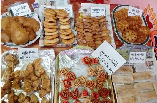 নারী উদ্যোক্তাদের উদ্যোগে চলছে বসন্ত মেলা