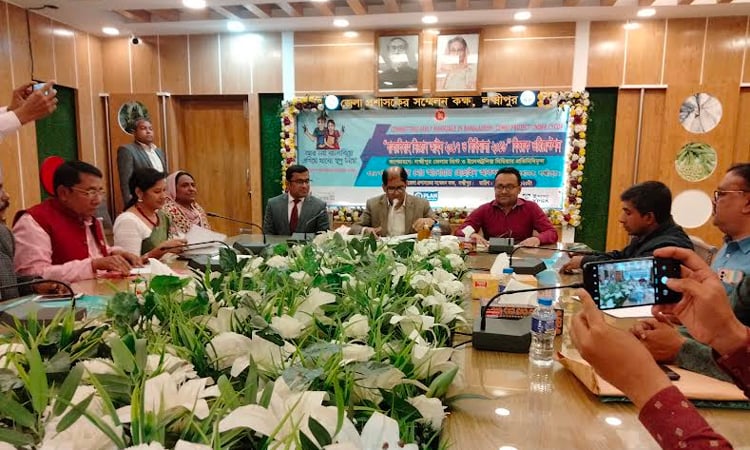 বাল্যবিবাহ নিরোধ আইন ও বিধিমালা বিষয়ে কর্মশালা