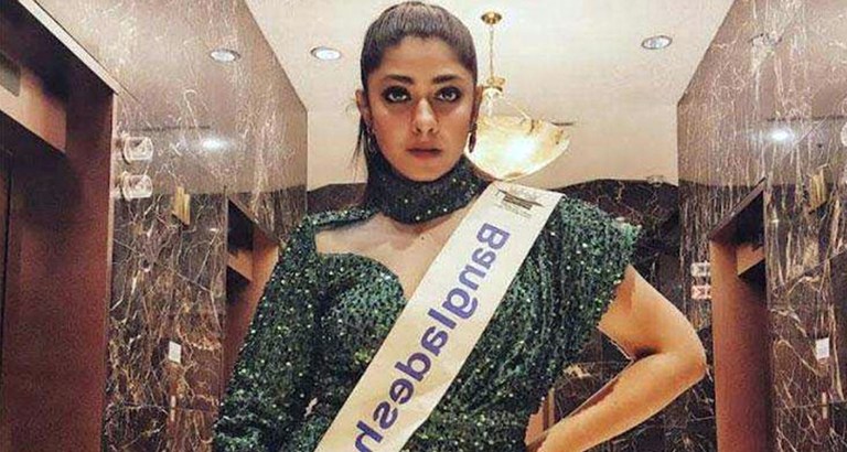 গিনেস বুকে নাম লিখালেন বাংলাদেশি মডেল তোরসা