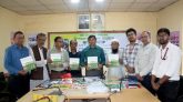 রিডিং এন্ড রাইটিং হসপিটালের উপকরণ বিতরণ ও ৮টি ভাষায় রচিত বইয়ের মোড়ক উন্মোচন