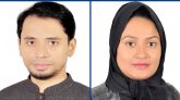 বঙ্গবন্ধু আইন ছাত্র পরিষদ ঢাকা মহানগর দক্ষিণের সভাপতি মাহিম ও সম্পাদক সানজিদা