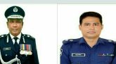 পুলিশ সার্ভিস এসোসিয়েশনের সভাপতি মনিরুল ইসলাম ও সম্পাদক গোলাম মোস্তফা রাসেল