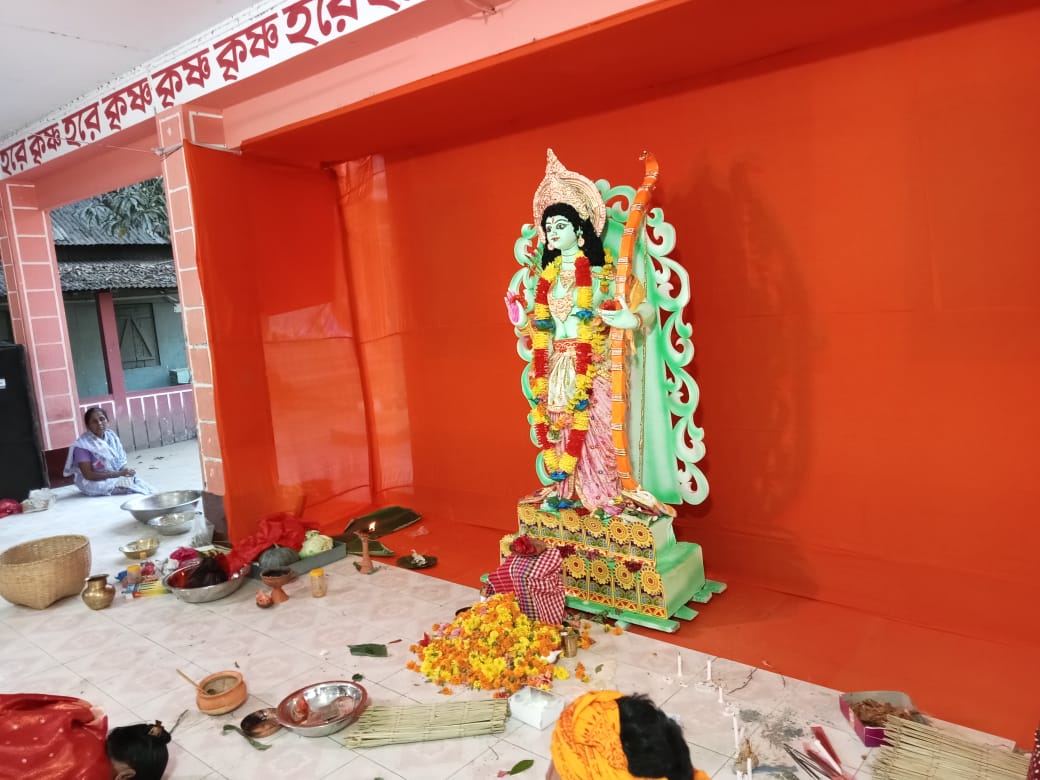 শ্রীমঙ্গলে জগন্নাথ দেবের আখড়ায় শ্রীরাম নবমী