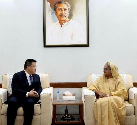 দক্ষিণাঞ্চলের উন্নয়নে চীনের সহযোগিতা চেয়েছেন প্রধানমন্ত্রী