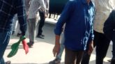 গাড়ির ধাক্কায় ভাঙল শ্রীমঙ্গল স্টেশনের রেলগেইট