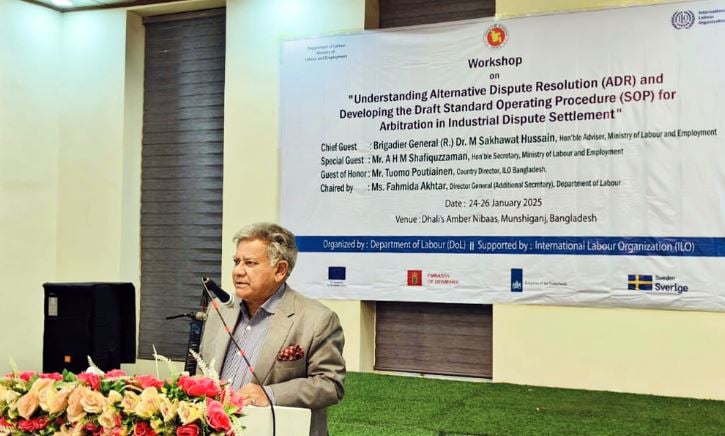 দেশের শ্রম খাতকে শক্তিশালী করতে আইএলও’র সহযোগিতা কাম্য: শ্রম উপদেষ্টা