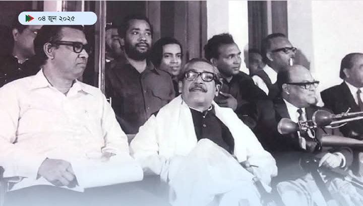 বঙ্গবন্ধুসহ মুজিবনগর সরকারের সবাই মুক্তিযোদ্ধা