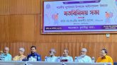 শারদীয় দুর্গোৎসব উপলক্ষে কুলাউড়ায় পুলিশের আইনশৃঙ্খলা বিষয়ক মতবিনিময় সভা