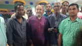 শ্রীমঙ্গলে হাজী মুজিবের পূজা মন্ডপ পরিদর্শন, শুভেচ্ছা বিনিময় ও আর্থিক অনুদান প্রদান