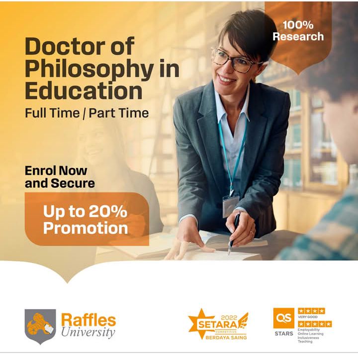 ভবিষ্যতের শিক্ষা নেতৃত্ব গড়তে Raffles University-এর পিএইচডি ইন এডুকেশন প্রোগ্রাম