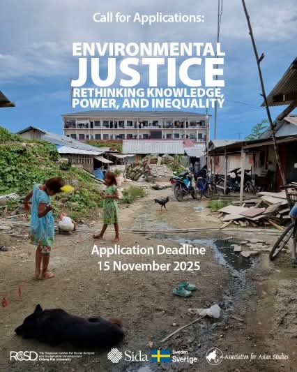 চিয়াং মাই বিশ্ববিদ্যালয়ে শুরু হচ্ছে Environmental Justice বিষয়ে পাঁচদিনব্যাপী কর্মশালা ৮ ডিসেম্বর