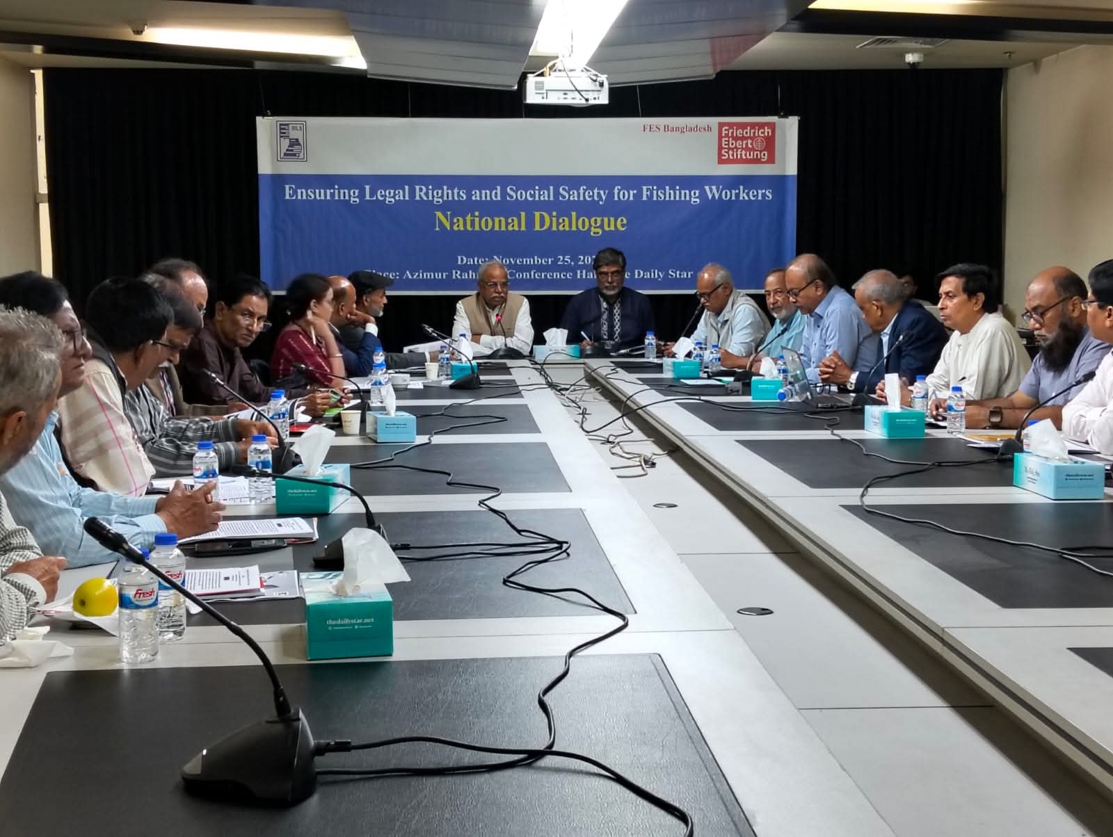 মৎস্য শ্রমিকদের আইনি অধিকার ও নিরাপত্তা নিশ্চিতকরণ বিষয়ক বিলসের জাতীয় সংলাপ