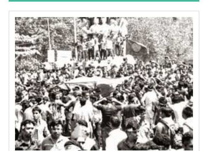 তিনজোটের রূপরেখা ও নব্বইয়ের মহান গণ-অভ্যুত্থান