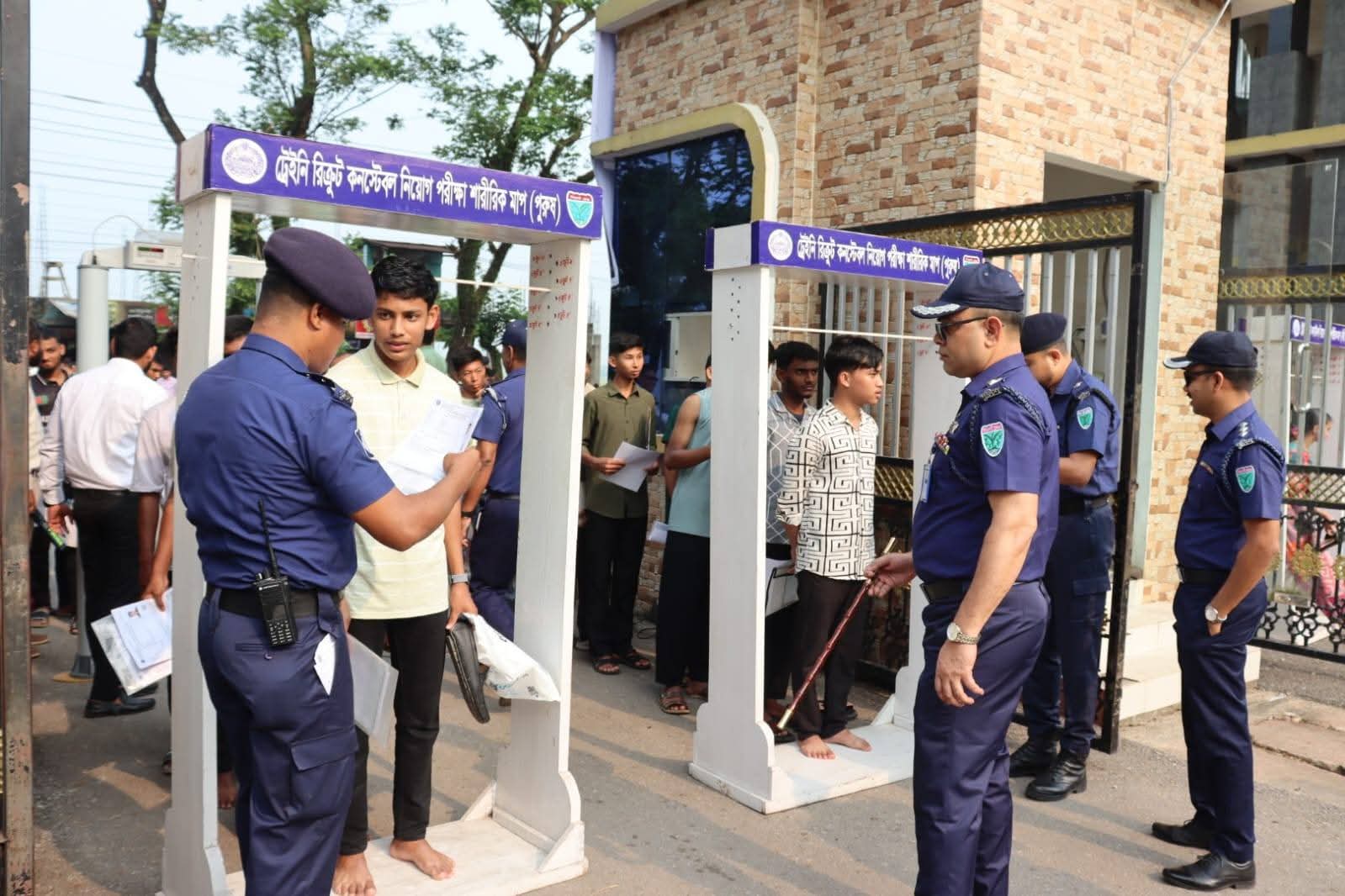 মৌলভীবাজারে ট্রেইনি রিক্রুট কনস্টেবল পদে নিয়োগ কার্যক্রম শুরু