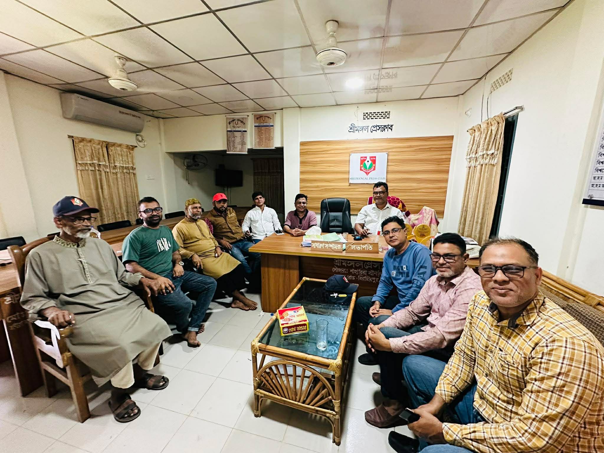 সাংবাদিক এহসানের বিরুদ্ধে মামলা: শ্রীমঙ্গল প্রেসক্লাবের উদ্বেগ ও নিন্দা