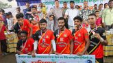 শ্রীমঙ্গলে ফ্রিজ অ্যান্ড টিভি কাপ ফুটবল টুর্নামেন্টের মেগা ফাইনাল অনুষ্ঠিত