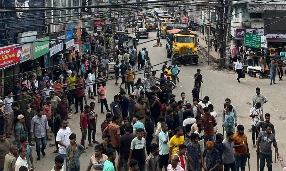 শ্রীমঙ্গলে পরিবহন শ্রমিকদের সংঘর্ষে সাংবাদিকসহ আহত ২০