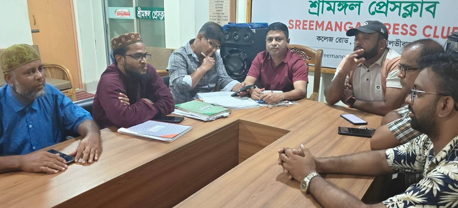 শ্রীমঙ্গল প্রেসক্লাবের অন্তর্বর্তীকালীন কমিটির প্রথম সভা অনুষ্ঠিত