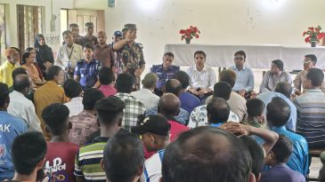 সীমান্তে পুশইন ও মাদক অনুপ্রবেশ প্রতিরোধে শ্রীমঙ্গলে সচেতনতামূলক সভা