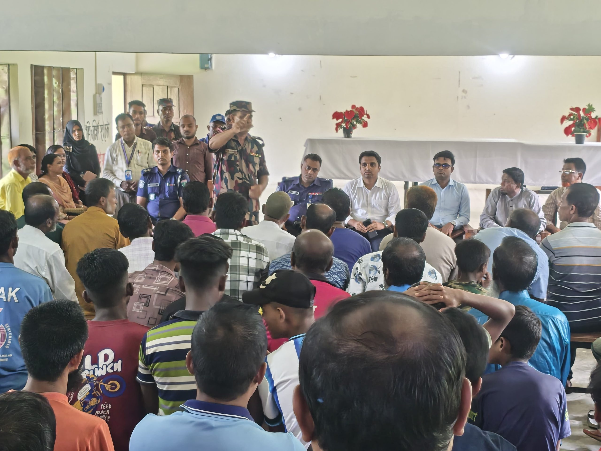 সীমান্তে পুশইন ও মাদক অনুপ্রবেশ প্রতিরোধে শ্রীমঙ্গলে সচেতনতামূলক সভা