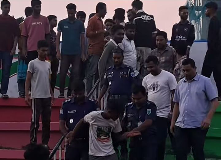 শ্রীমঙ্গলে ‘জয় বাংলা, জয় বঙ্গবন্ধু’ শ্লোগান, সোহেল রানা নামে এক যুবক আটক