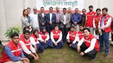 গ্রীন রেসপন্সের আওতায় রেড ক্রিসেন্ট সোসাইটির বৃক্ষরোপণ কর্মসূচির উদ্বোধন