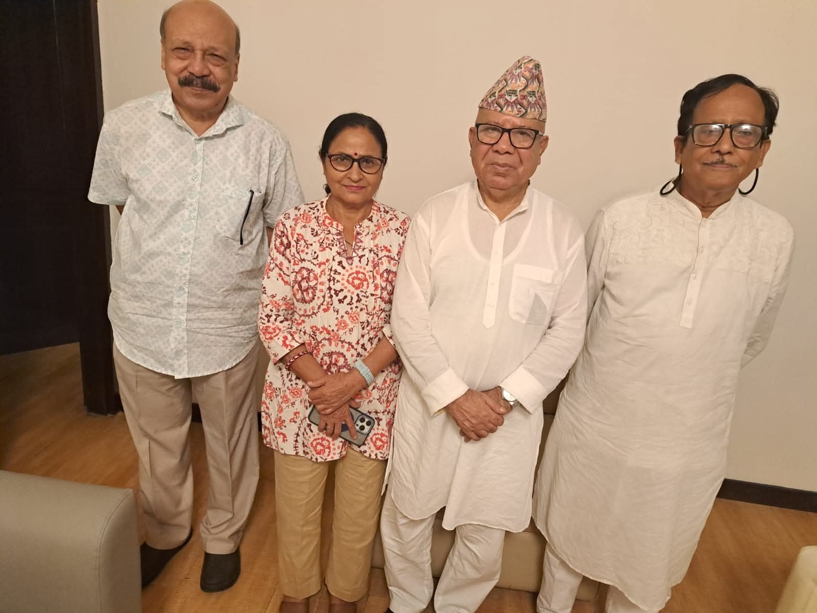 নেপালের কমিউনিষ্ট পার্টির শীর্ষ নেতার সাথে ওয়ার্কার্স পার্টি নেতৃবৃন্দের সৌজন্য সাক্ষাৎ