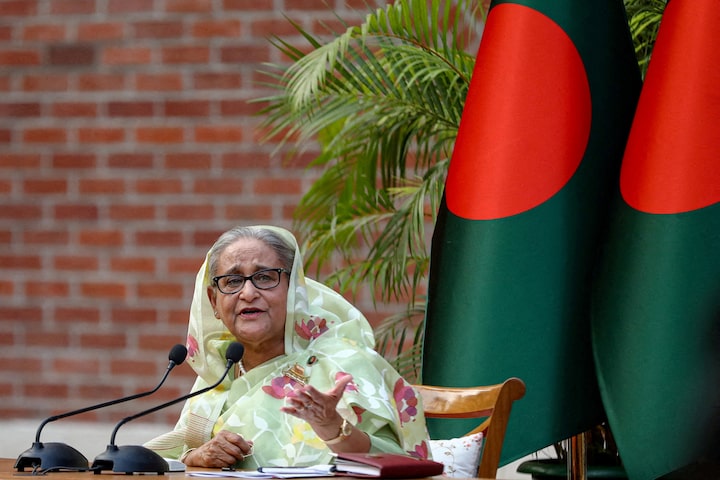 আওয়ামী লীগের ওপর নিষেধাজ্ঞা প্রত্যাহারের দাবি শেখ হাসিনার, ডিসেম্বরে দেশে ফেরার ঘোষণা পুনর্ব্যক্ত