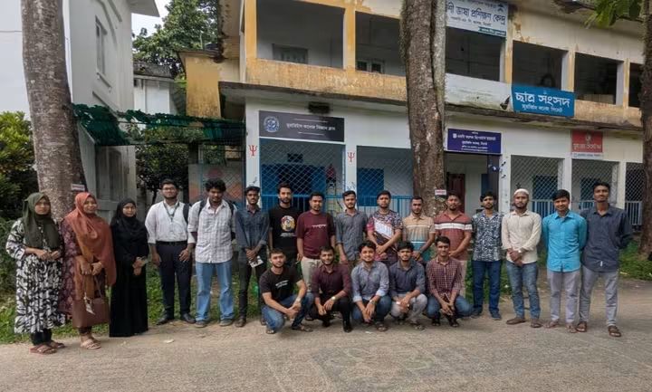এমসি কলেজ সায়েন্স ক্লাব ও লিডিং ইউনিভার্সিটি সোশ্যাল সার্ভিসেস ক্লাব প্রতিনিধিদের সভা
