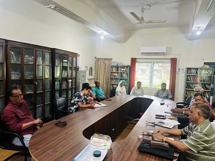 এমসি কলেজ পদার্থবিজ্ঞান বিভাগের শতবর্ষ উদযাপনে প্রথম সাধারণ সভা