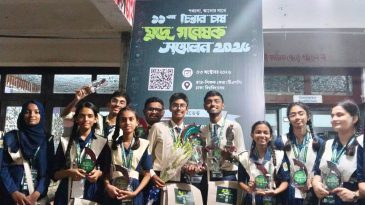 চিন্তার চাষ ক্ষুদে গবেষক সম্মেলনে চ্যাম্পিয়ন শ্রীমঙ্গলের নটর ডেমের তিন শিক্ষার্থী